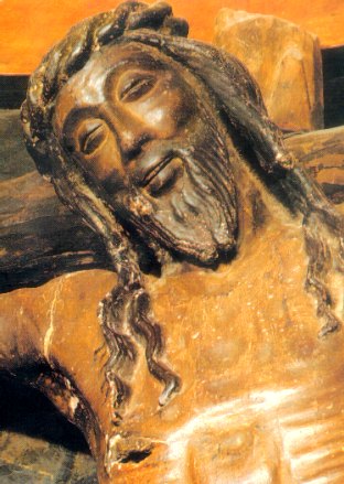 Cristo sonriente o de la sonrisa (Castillo de Javier)