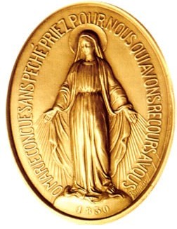 Anverso  de la Medalla Milagrosa