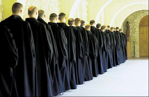 Grupo de monjes