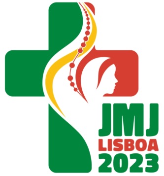 Logo de la jornada mundial de la juventud Lisboa 2023