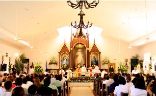 Parroquia de la Divina Misericordia en Villa Fontana, Managua, Nicaragua