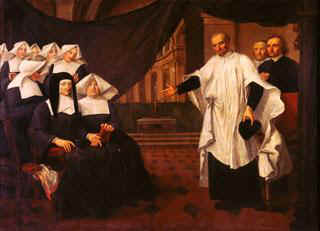 San Vicente de Paúl fundó la congregación de las Hijas de las Caridad, junto con Santa Luisa de Marillac