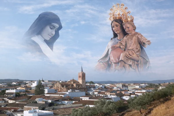 Valverde del Camino con Sor Eusebia Palomino y Mar�a Auxiliadora