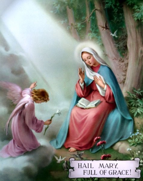 Hail Mary, full of grace