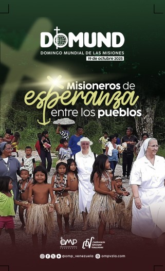 cartel del Domund 2025 de Venezuela