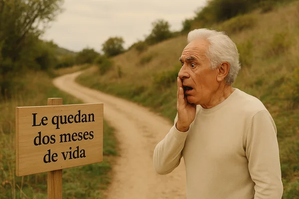 Le quedan dos meses de vida