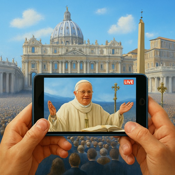 Misa multitudinaria con el Santo Padre