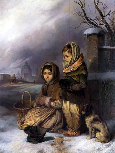 Niños en invierno