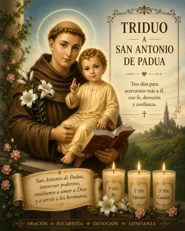 Triduo a San Antonio de Padua