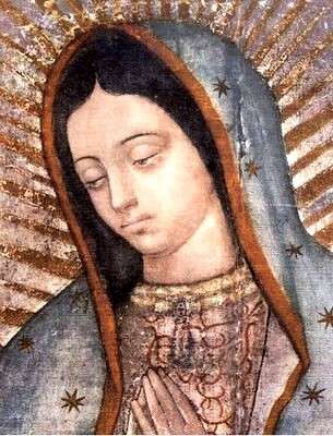 Los ojos de la Virgen de Guadalupe